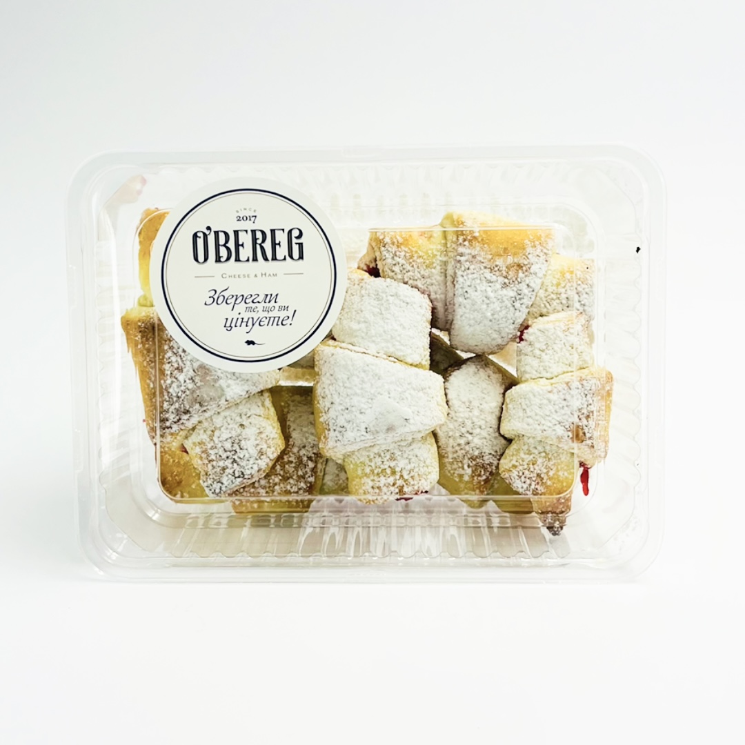 Рогалики з рікотти Вишня ТМ O’BEREG