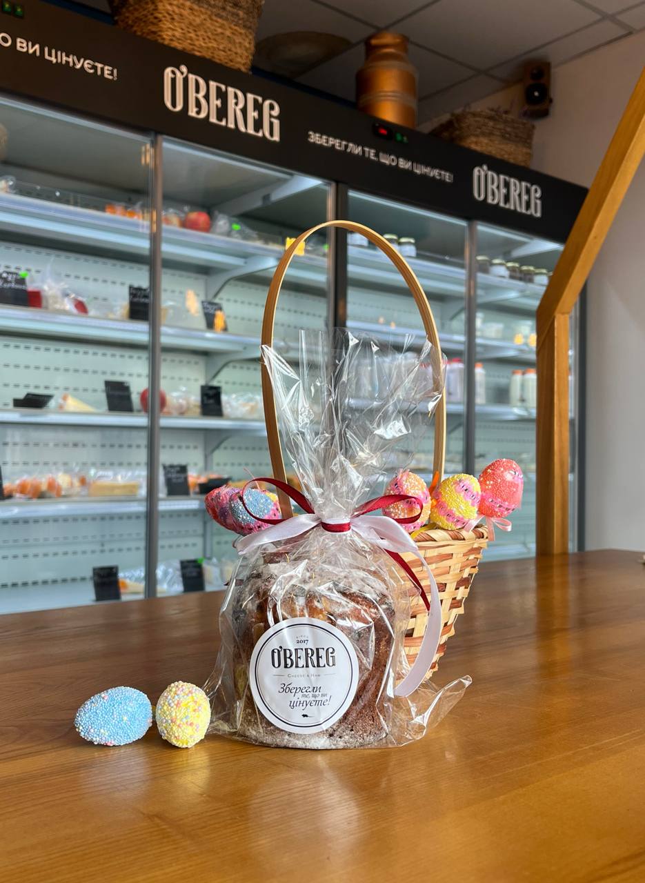 Паска з рікоттою бездріжджова  ТМ O’BEREG